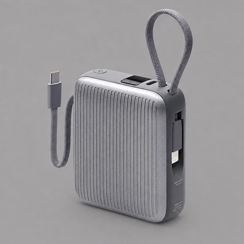 Внешний АКБ NRG Turbo Cable 10000 mAh, 22,5Вт
