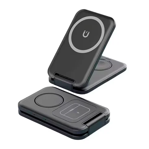 Складная беспроводная (15W) зарядная станция "Slap" с MagSafe