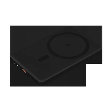 Внешний аккумулятор Атлантис (Atlantis) PD 5000mAh с функцией беспроводной зарядки 15W, черный