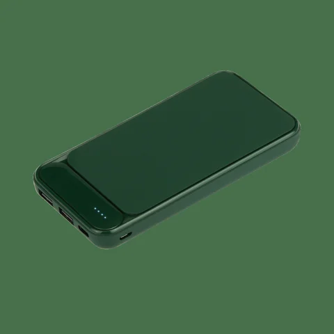 Внешний аккумулятор с подсветкой Старлайт Плюс PB (Starlight Plus PB) 10000 mAh, зеленый