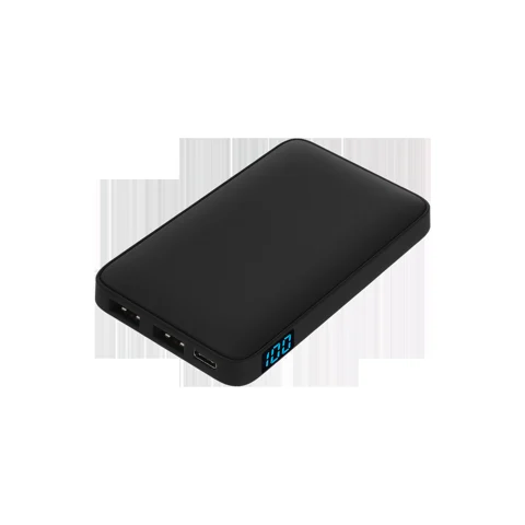 Внешний аккумулятор с подсветкой Анкор (Ancor) 5000 mAh, черный