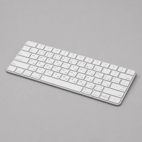 Беспроводная клавиатура Air Keyboard для MAC, Windows, 500 мАч, алюминий