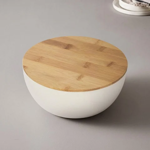 Салатник из натуральных волокон с бамбуковой крышкой «Bowl»