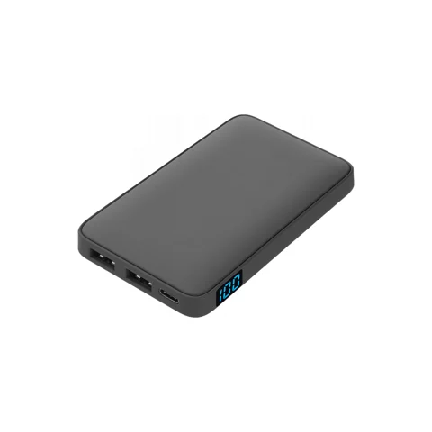 Внешний аккумулятор с подсветкой Анкор (Ancor) 5000 mAh, серый