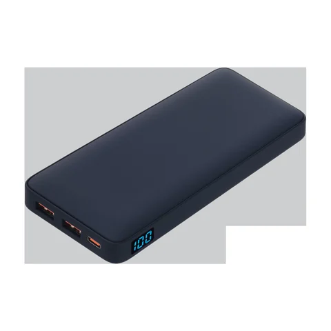 Внешний аккумулятор с подсветкой Анкор Плюс PD (Ancor PD Plus) 10000 mAh, синий