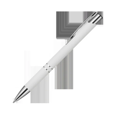 Шариковая ручка Альфа (Alpha), белая