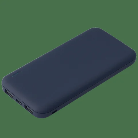 Внешний аккумулятор с подсветкой Люче (Luce) 10000 mAh, синий