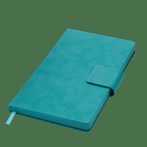 Ежедневник Риц (Ritz) недатированный, бирюзовый, твердая обложка