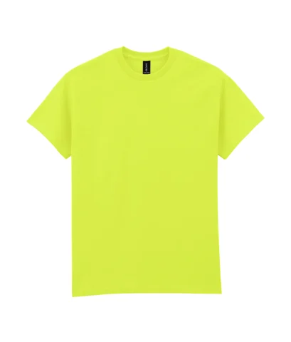 Футболка ULTRA COTTON, ЖЕЛТЫЙ НЕОН L