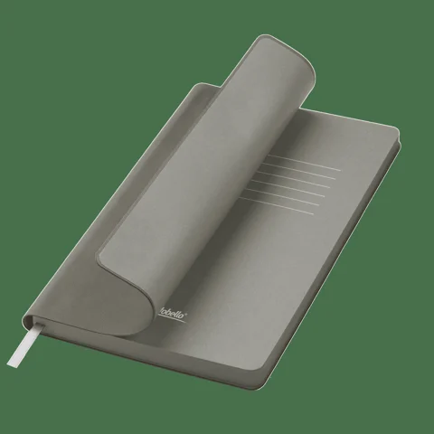 Ежедневник Латте софт-тач (Latte soft touch) недатированный, серый
