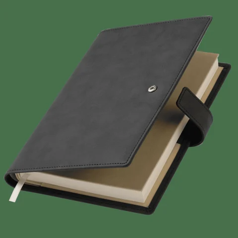 Ежедневник-портфолио Роял (Royal NEO) недатированный в подарочной коробке, черный