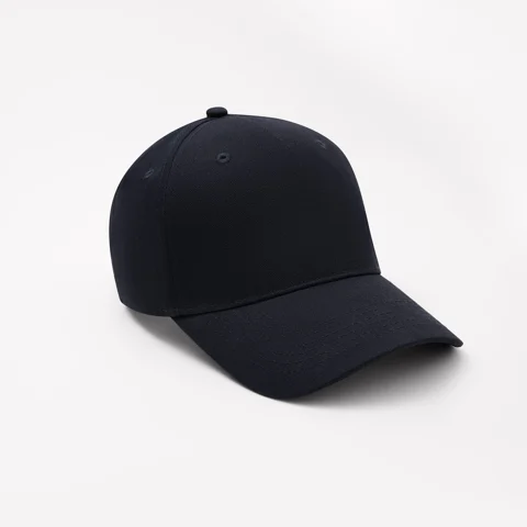 Бейсболка Фит (Fit), 5 клиньев, черный