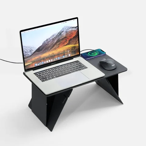 Складной стол для ноутбука с беспроводной зарядкой Kickstand Table