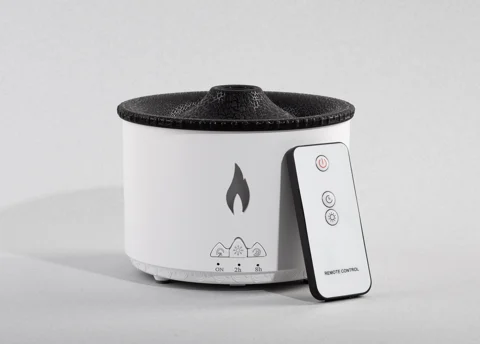 Увлажнитель воздуха "Smart Volcano"с пультом ДУ,  функцией ароматерапии и интерьерной подсветкой 